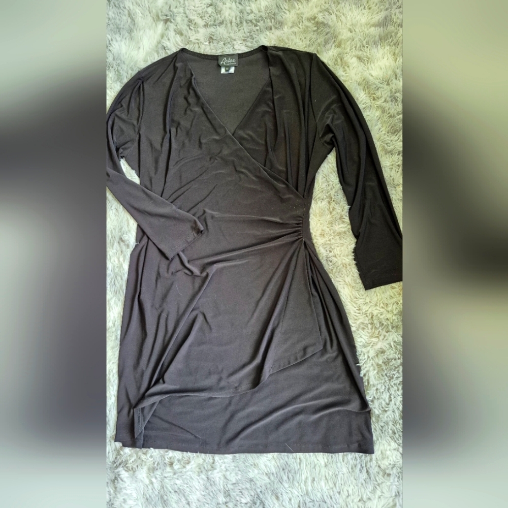 Black Wrap Dress